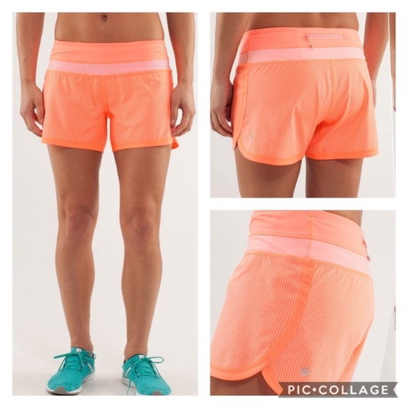lululemon athletica Pants - 🧡Lululemon Groovy Run Short-PopOrange🧡